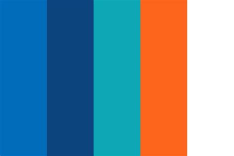 Blue Orange Bold Color Palette | Bold color palette, Retro color palette, Orange color palettes