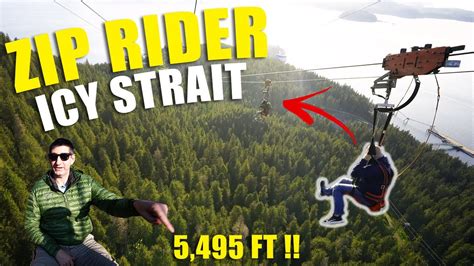 ZipRider Icy Strait Point Full Walkthrough Tour & Review 4K | Alaskan ...