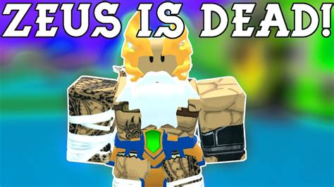 I Defeated Zeus! [Sword Fighters Simulator - Roblox] - YouTube