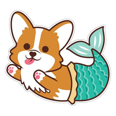 CORGI STICKERS PACK - DoggoFashion