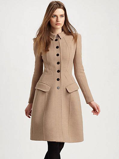 Burberry Prorsum - Princess Coat - Saks.com | Princess coat, Coat ...