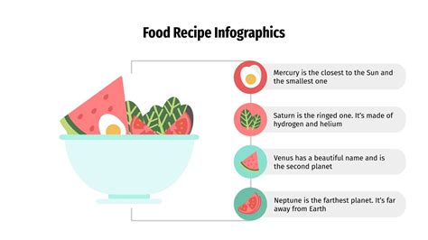 Food Recipe Infographics Google Slides & PowerPoint template