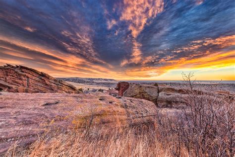 Red Rocks Sunrise | Red Rocks Park, Morrison, Colorado | Michael Levine-Clark | Flickr