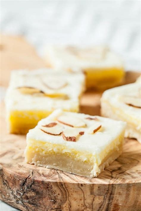 Award Winning Almond Dessert Bars | Chew Out Loud