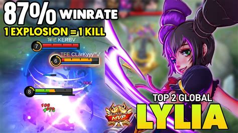 87% WINRATE !! Lylia best build 2021 ~ Lylia Top 2 Global Gameplay ~ Lylia Mobile Legends - YouTube