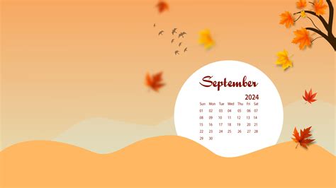 September 2024 Calendar Wallpaper - Good calendar idea