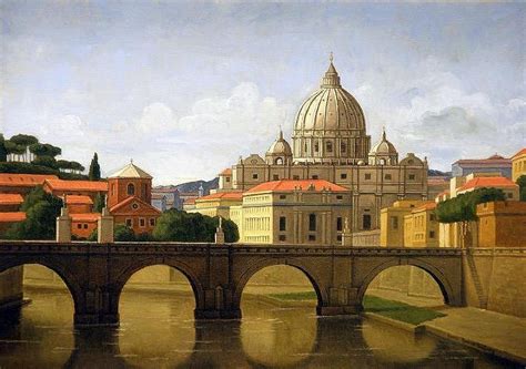 the Vatican-Roma Painting by Yacov Gabay