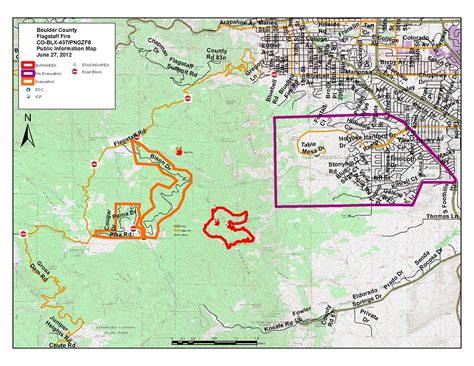 Flagstaff Fire Map (June 27) | June 27 map of the Flagstaff … | Flickr