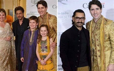 After India Darshan, Justin Trudeau Meets SRK And Indian Celebs Looking ...