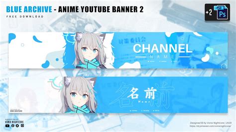 Blue Archive - Anime Gaming Banner Part1 - YouTube