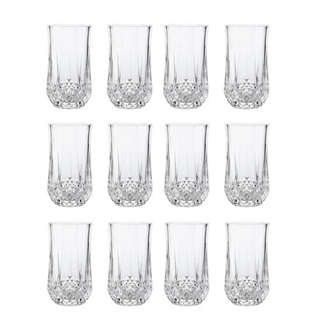 Retro Crystal Drinking Glasses - Set of 12 | Shop Today. Get it ...