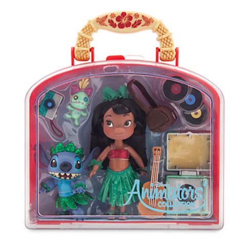 Disney Store Animators' Collection Lilo & Stitch Mini Doll Play Set 5 ...