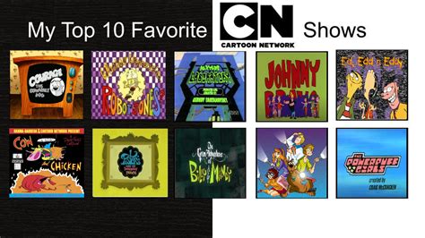 My Top 10 Favorite Cartoon Network Shows by LewdChuckE on DeviantArt