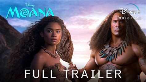 Moana Teaser Trailer 2024 Dwayne Johnson Auliʻi Cravalho Live – Viagrahsk