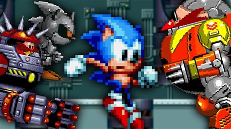 Sonic Mania - Classic Final Bosses - Walkthrough - YouTube