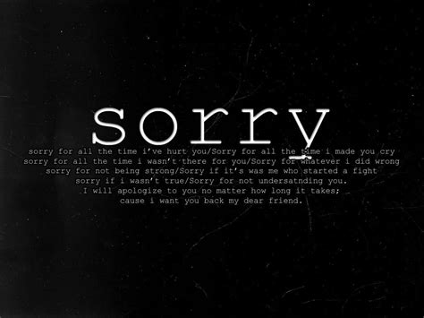 Sorry For Mistake Quotes. QuotesGram