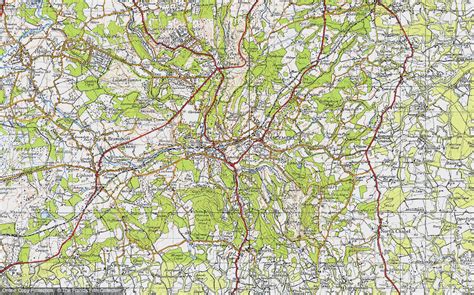 Historic Ordnance Survey Map of Haslemere, 1940