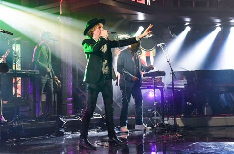 Beck Gives Electrifying Performances of 'Colors' & 'Wow' on 'The Late ...