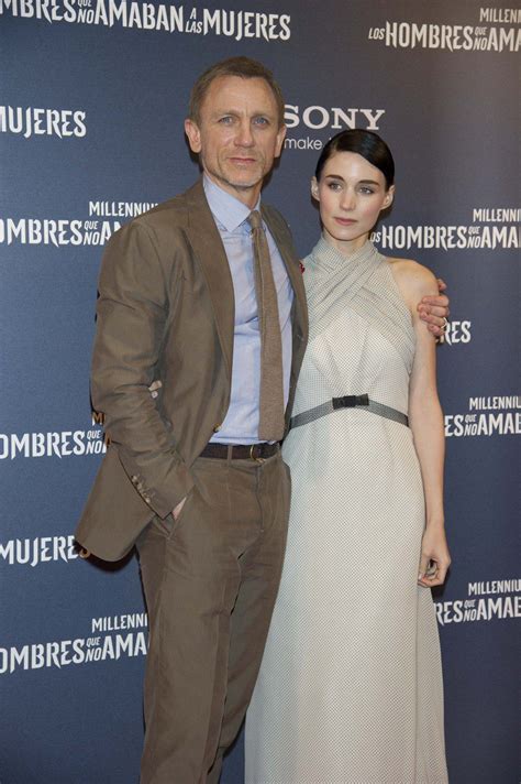 Daniel Craig y Rooney Mara en la premiere en Madrid de 'Los hombres que no amaban a las mujeres ...