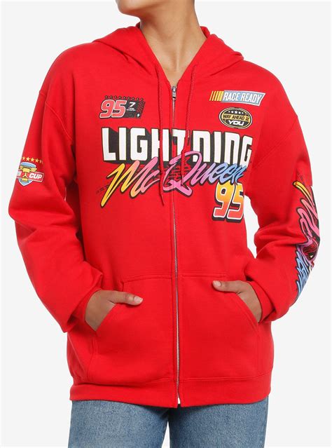 Disney Pixar Cars Lightning McQueen Girls Hoodie - Wishupon