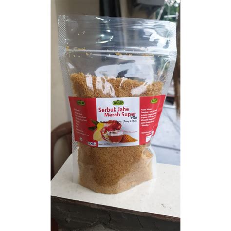 Serbuk Jahe Merah Super / Temulawak 330gr | Shopee Indonesia