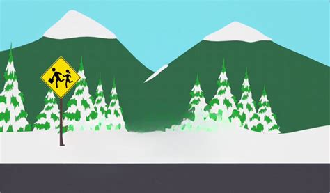 South Park bus stop background by HomerSimpson1983 on DeviantArt