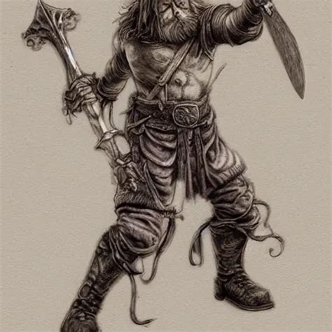 a battle axe concept art, by Larry Elmore, realistic, | Stable ...