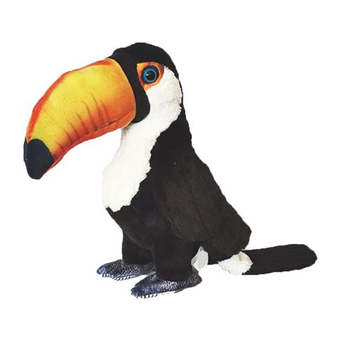 Toucan 12" Plush Tropical Bird Stuffed Animal – Texas Toy Distribution