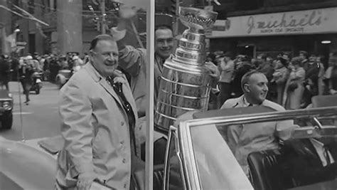 Toronto Maple Leafs hold Stanley Cup parade in 1967