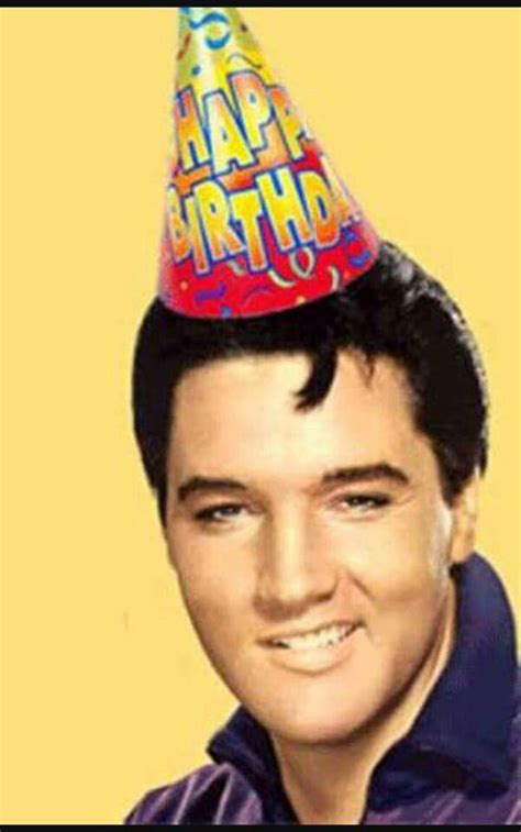 {*Elvis happy Birthday :) Happy Birthday Elvis, Retro Birthday, Vintage Birthday Cards, Happy ...