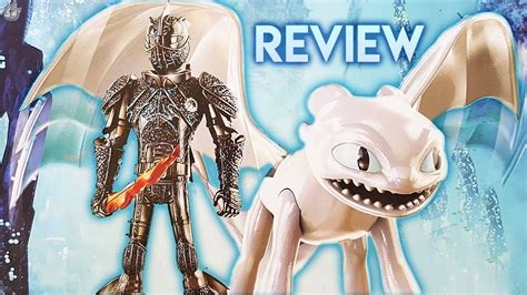 LIGHT FURY & HICCUP FIGURE REVIEW! How to train your Dragon: The Hidden World - YouTube