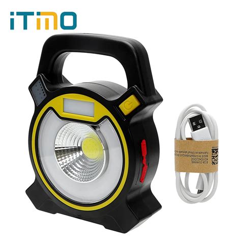 iTimo COB LED Tent Light Emergency Lamp Portable Lantern Floodlight ...