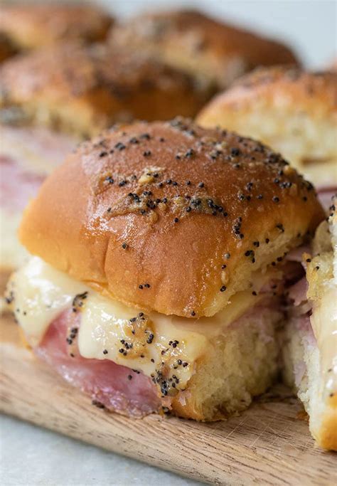 Ham and Cheese Sliders on Hawaiian Rolls! - Sugar and Charm