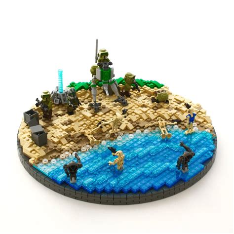 Battle of Kashyyyk MOC by h2brick : lego