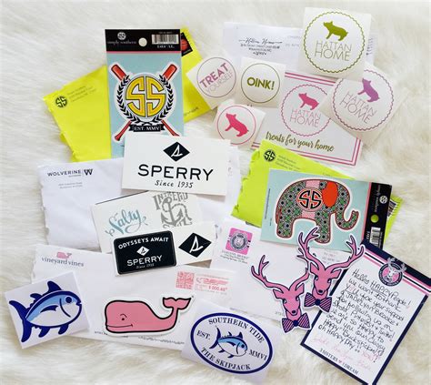 How to Score FREE Preppy Stickers | R.K.C Southern