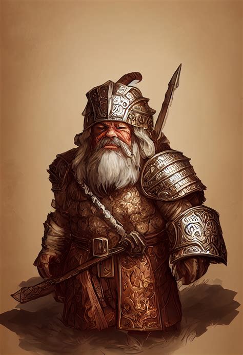 ArtStation - DnD Dwarf Concept