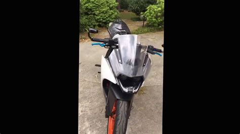 2015 KTM RC390 mods and walkaround - YouTube