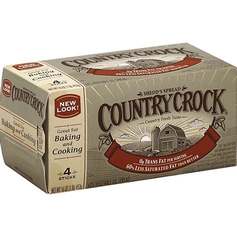 Shedd's Spread Country Crock® Spreadable Sticks 60% Vegetable Oil 1 lb ...