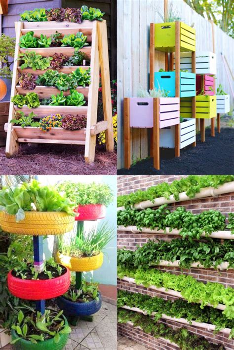 35 Creative Container Vegetable Garden Ideas - A Piece Of Rainbow