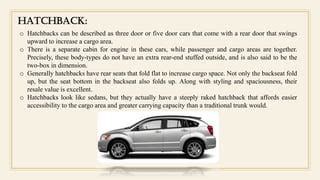 Automobile Body Types Explained | PPT