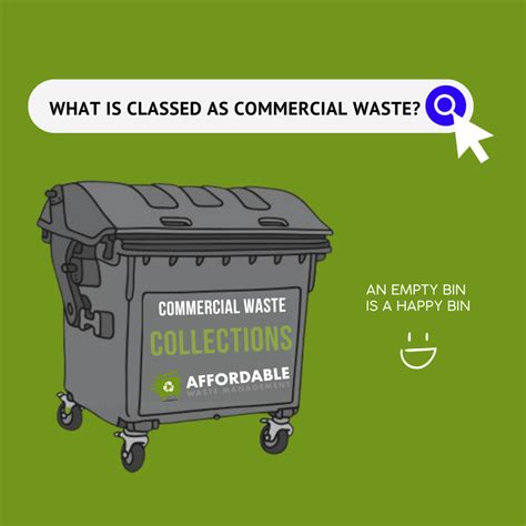 What is classed as commercial waste? - Affordable Waste Management