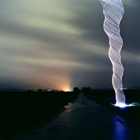 Dramatic Tornadoes of Light Photographed by Martin Kimbell | Colossal