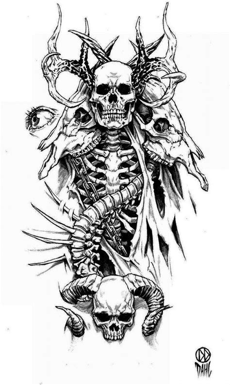 Twisted horror (With images) | Tattoo design drawings, Creepy tattoos, Tattoos