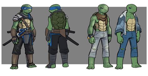 ArtStation - TMNT Redesign Project: Leonardo