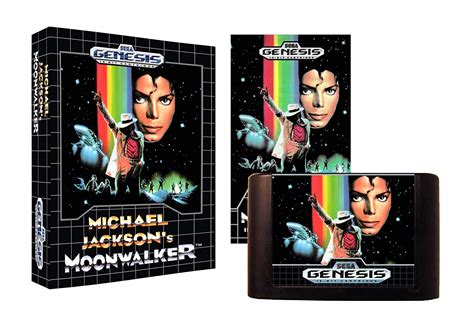 Buy Michael Jackson’s Moonwalker (Sega Genesis / Megadrive) – Reproduction Video Game Cartridge ...