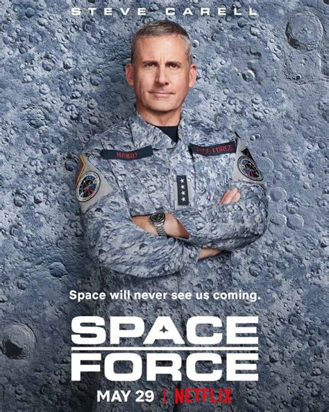 Netflix Dropped Space Force Official Poster And Official Teaser Trailer