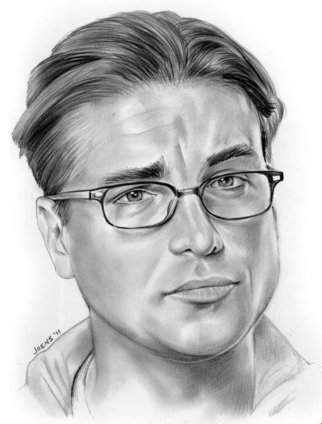 Johnny Galecki as Leonard Hofstadter by Greg Joens | ArtWanted.com