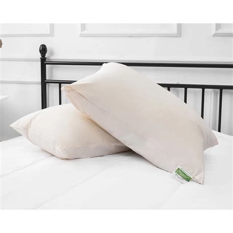 Millano Collection 100% Cotton Certified Organic Pillow (Set of 2) | The Home Depot Canada