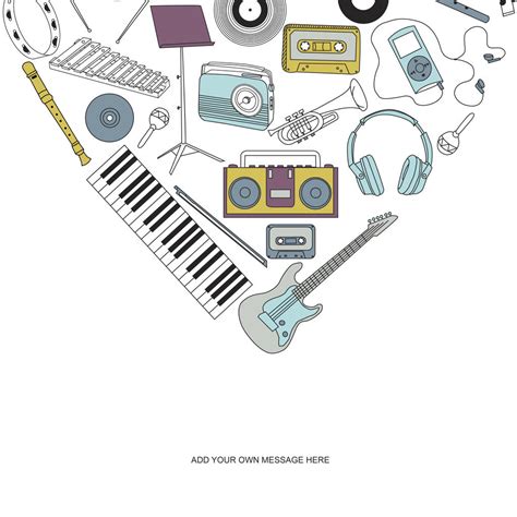 Personalised Music Love Print By Karin Åkesson Design