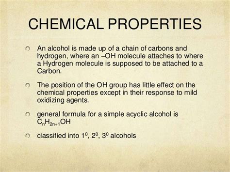 ALCOHOL and PHENOL